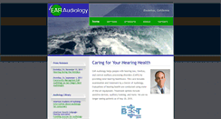 Desktop Screenshot of earaudiology.com
